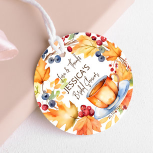 Liebe ist Brauen Herbst-Brautjunggesellinnen-Absch Geschenkanhänger