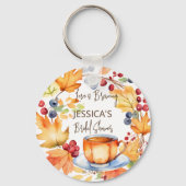 Liebe ist Braufall Brautparty bevorzugt Schlüsselanhänger (Vorderseite)