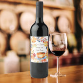 Liebe ist Braufall Brautparty bevorzugt Weinetikett