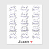 Liebe ist Brewing Coffee Event Hochzeit Brautparty Aufkleber (Blatt)