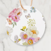 Liebe ist Brewing Wildblume Tee Brautparty Geschenkanhänger (Rückseite)