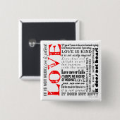 Liebe ist… button (Vorne & Hinten)