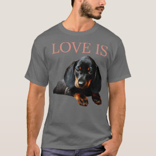 Liebe ist Dackel Dog1 T-Shirt