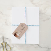 Liebe ist das Brechen Coffee Brautparty Vielen Dan Geschenkanhänger (Mit Garn)