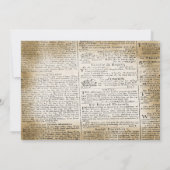 Liebe ist das Brechen Coffee Bridal Dusche Einladu Einladung (Rückseite)