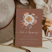 Liebe ist das Brechen Coffee Probe Brunch Einladung