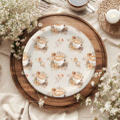 Liebe ist das Brechen des Kaffeefallen Brautparty Pappteller