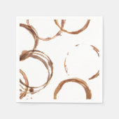 Liebe ist das Brechen des Kaffeezitons Napkins Serviette (Vorderseite)