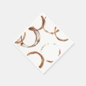 Liebe ist das Brechen des Kaffeezitons Napkins Serviette (Ecke)