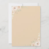 Liebe ist das Brechen des Pariser Kaffee-Brautpart Einladung (Rückseite)