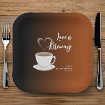 Liebe ist das Brechen Terracotta & Black Brautpart