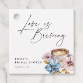 Liebe ist das Brechen von Brautparty Geschenkanhänger (Vorderseite)