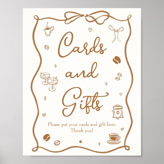 Liebe ist das Brechen von Brautparty-Karten und Ge Poster (Vorne)