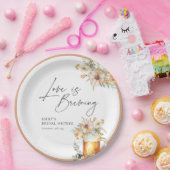 Liebe ist das Brechen von Brautparty Pappteller (Party)