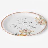 Liebe ist das Brechen von Brautparty Pappteller (Schrägansicht)