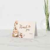 Liebe ist das Brechen von Kaffee Brautparty Dankeskarte (Vorderseite)