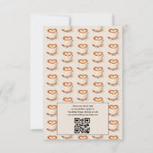 Liebe ist das Brechen von Kaffee Brautparty Einladung (Rückseite)