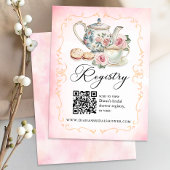 Liebe ist das Brewing Brautparty Registrierungskar Begleitkarte