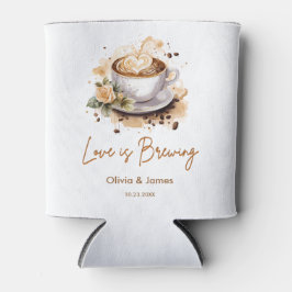 Liebe ist das Brewing Brown Coffee Brautparty Hoch Dosenkühler