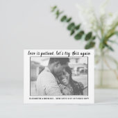 Liebe ist das Datum des Patientenwechsels HAUSHALT Postkarte (Stehend Vorderseite)