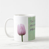 Liebe ist das Fehlen von Judgment Tulip Kaffeetasse (Links)