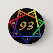 "Liebe ist das Gesetz " Button (Vorderseite)