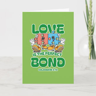 Liebe ist das perfekte Band – Kolosser 3:14 Karte