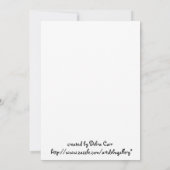 Liebe ist der beste Zauber aller ! Einladung (Rückseite)