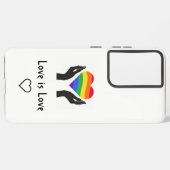 Liebe ist der Fall Liebe Samsung Galaxy Hülle (Linke Seite)