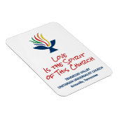 Liebe ist der Geist - TVUC Magnet (Rechte Seite)
