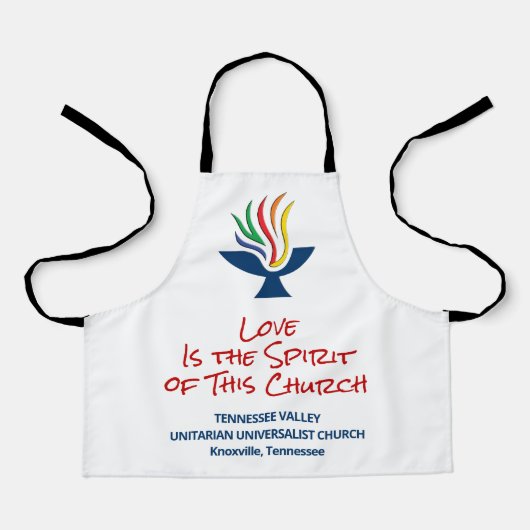 Liebe ist der Geist - TVUC Schürze (Vorderseite)