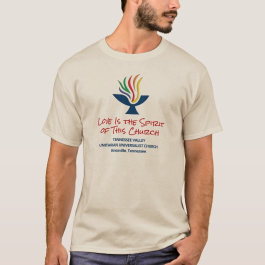 Liebe ist der Geist - TVUC T-Shirt (Vorderseite)