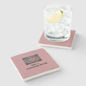 Liebe...... ist der Power Steinuntersetzer (Seitenansicht)