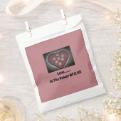 Liebe...... ist der Power von allem Geschenktütchen (Ausgeschnitten)