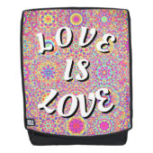 Liebe ist der Rucksack für die Liebe (Vorderseite)