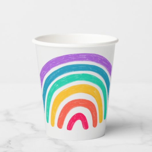 Liebe ist der Valentinstag der Liebe Pappbecher (Vorderseite)