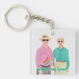 Liebe ist der Valentinstag der Liebe Schlüsselanhänger