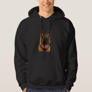 Liebe ist deutsches Schäferhund Shirt Mama GSD Vat