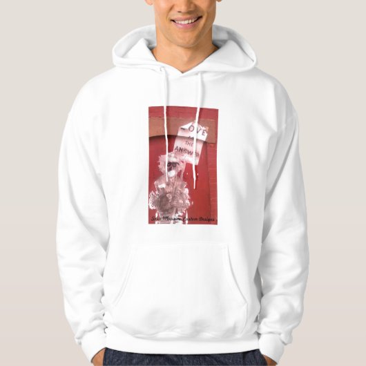 LIEBE IST DIE ANTWORT HOODIE (Vorderseite)