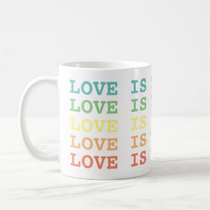Liebe ist die Antwort Kaffeetasse