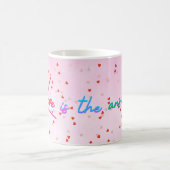 Liebe ist die Antwort Kaffeetasse (Mittel)