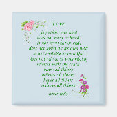 Liebe ist die Beste - Magnet (Vorne)