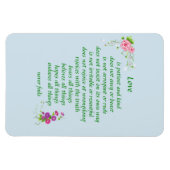 Liebe ist die Beste - Magnet (Horizontal)