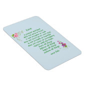 Liebe ist die Beste - Magnet (Rechte Seite)
