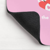 "Liebe ist die beste Medizin" Mausklick Mousepad (Ecke)