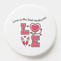Liebe ist die beste Medizin - Pop Socket