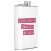 Liebe ist die Beste Rache Flachmann (Rechts)