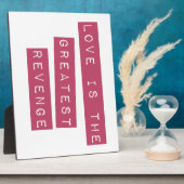 Liebe ist die Beste Rache Fotoplatte (Seite)