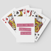 Liebe ist die Beste Rache Spielkarten (Rückseite)