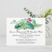 Liebe ist die Einladung zur Patientenhochzeit (Stehend Vorderseite)